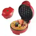 Waflera Mini Maquina Waffles Pequeña Redonda