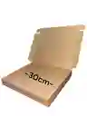 Caja En Carton Microcorrugado De 30x25x4cm Plegable