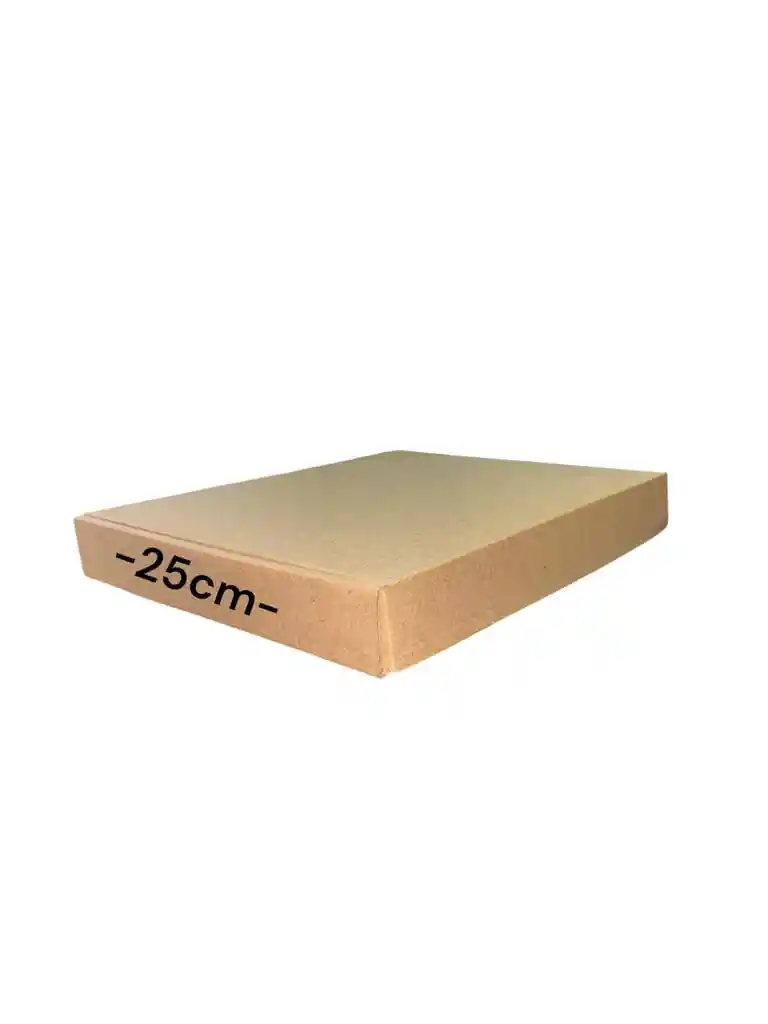 Caja En Carton Microcorrugado De 30x25x4cm Plegable