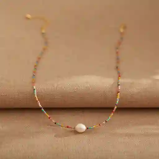 Collar Luz De Perla