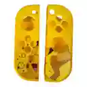 Acrilico Rigido De Diseño Pikapika Amarillo Compatible Switch Oled