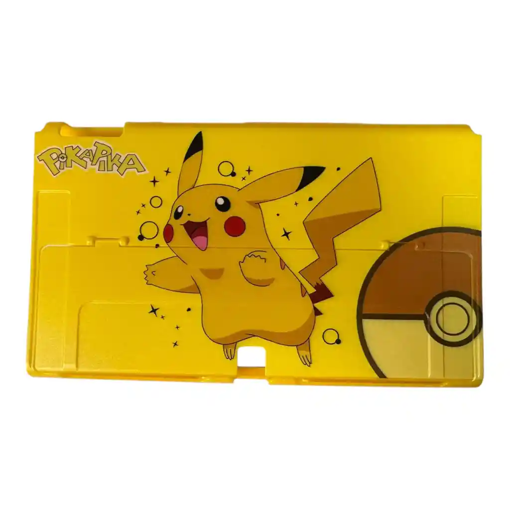Acrilico Rigido De Diseño Pikapika Amarillo Compatible Switch Oled