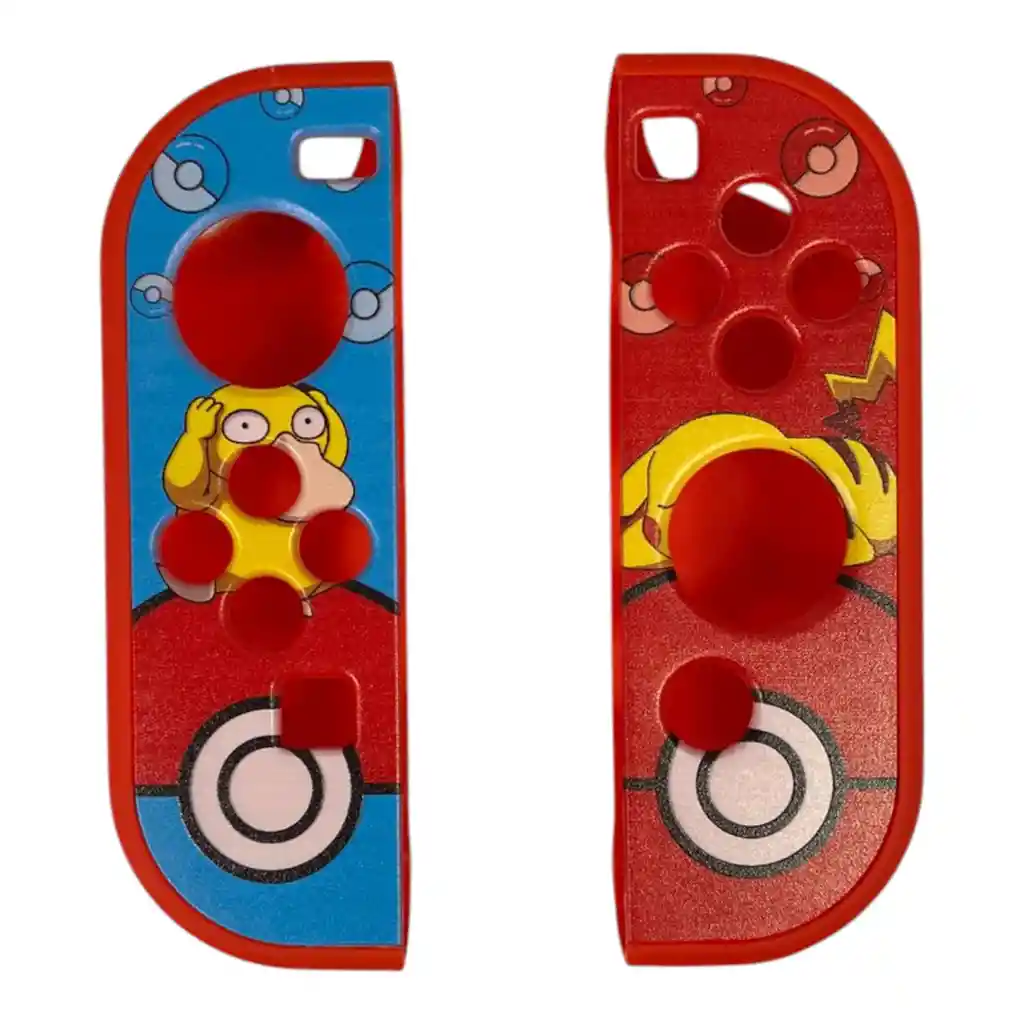 Acrilico Rigido De Diseño Pikapika Compatible Switch Oled