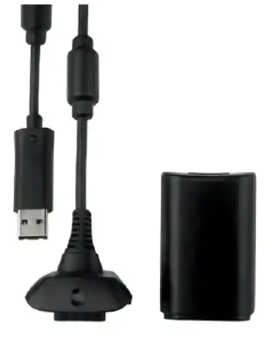 Kit Carga Y Juega Para Control De Xbox 360