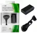 Kit Carga Y Juega Para Control De Xbox 360