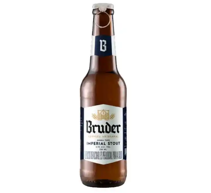 Cerveza Artesanal Bruder Imperial Stout X 330 Ml