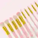 Set De Brochas X10 – Pink Glam Kabuki