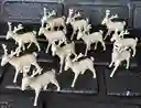 Animales Para Maqueta Renos X12 Unidades