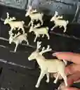 Animales Para Maqueta Renos X6 Unidades
