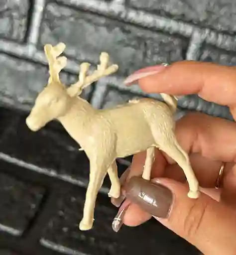 Animales Para Maqueta Reno X Unidad