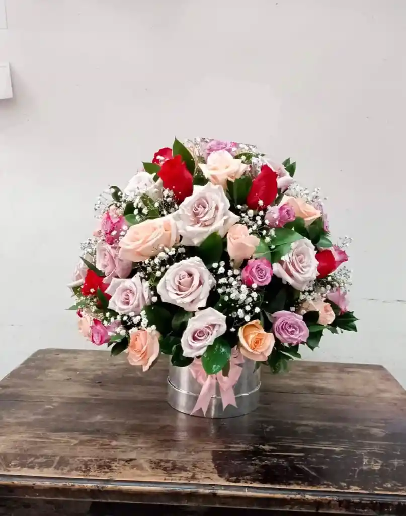 Rosas Color Pastel