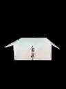 Caja En Carton Cartulina 12x12x5cm Plegable Blanca
