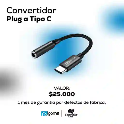 Convertidor Plug A Tipoc C