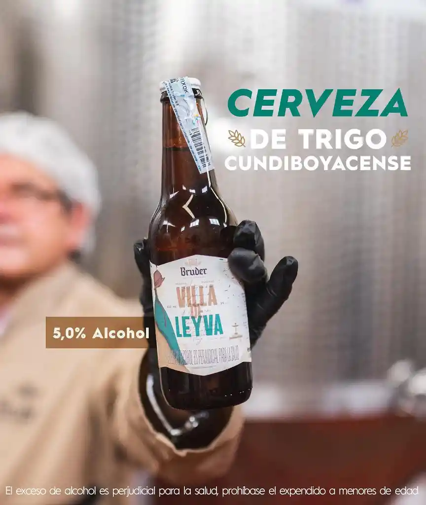 Cerveza Artesanal Bruder Villa De Leyva X 330 Ml