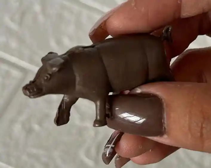 Animales Para Maqueta Cerdo O Marrano X Unidad