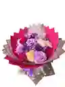 Rosas Eternas Ramo Morado