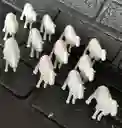Animales Para Maqueta Ovejas X12 Unidades