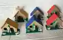 Casas Para Maqueta Grande X6 Unidades