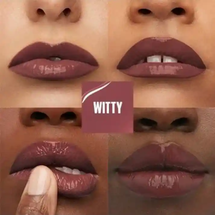 Labial Liquido Maybelline Super Stay Vinyl Ink - Tono 40 Witty