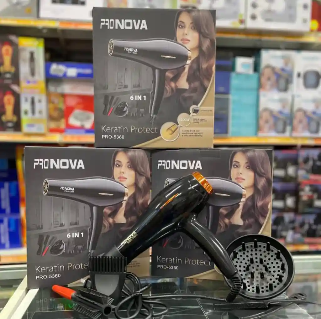 Secador 6 En 1 Keratina Pronova 5000w