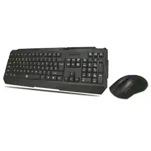 Combo Teclado Y Mouse Inalámbrico Tj803 Negro