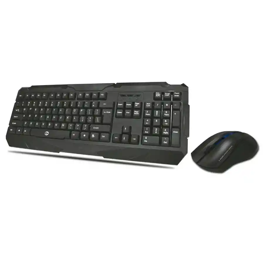Combo Teclado Y Mouse Inalámbrico Tj803 Negro
