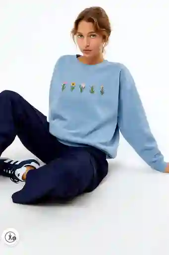 Sudadera Oversize Floral