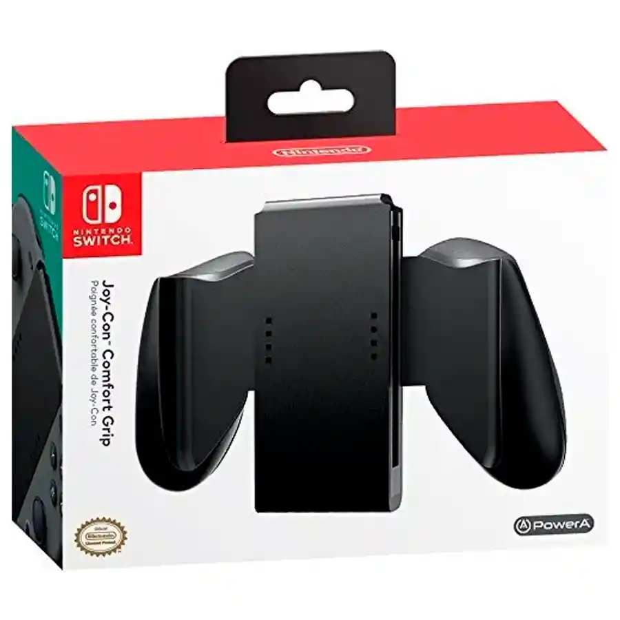 Grips Para Nintendo Switch Powera Color Negro