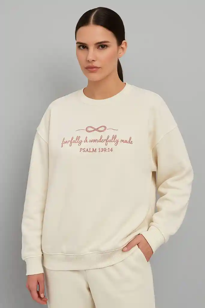 Sudadera Oversize Psalm - Grace Soul