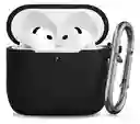 Estuche Forro Funda Case De Silicona Para Airpods 4 + Arnes