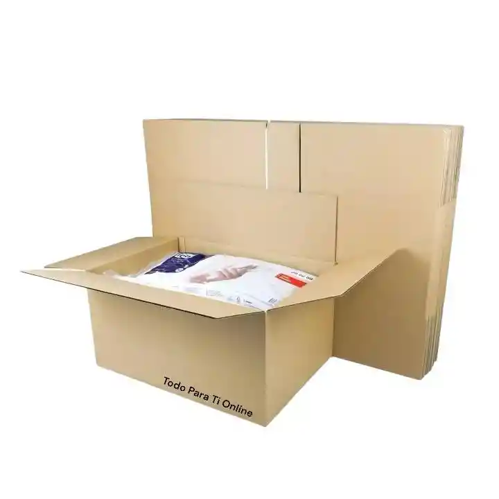 Caja De Cartón Para Mudanza 43cm X 36cm X 20cm Caja Organizadora Trasteo Para Empacar De Embalaje