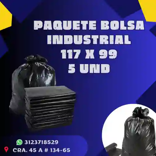 Bolsa Industrial 117 X 99 ( 5 Und)