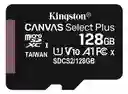 Memoria Micro Sd Kingston 128gb Canvas Select Plus Class10