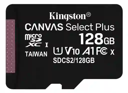 Memoria Micro Sd Kingston 128gb Canvas Select Plus Class10