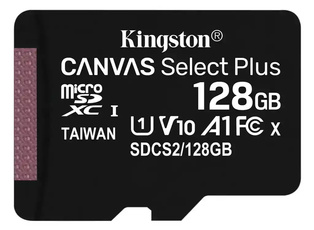 Memoria Micro Sd Kingston 128gb Canvas Select Plus Class10