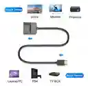 Adaptador Convertidor Cable Hdmi A Vga 1080p Vention