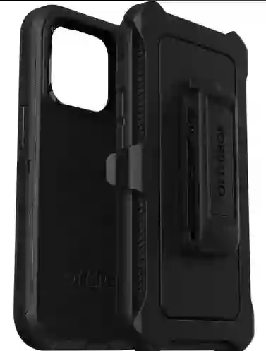 Case Otterbox Defender Para Iphone 14 / Plus / Pro / Pro Max Nombre Del Diseño Ip 14 Pro 6.1 (3 Cámaras) Color Negro
