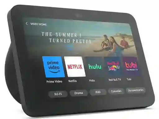 Amazon Echo Show 8 3ra Generación Asistente Virtual Alexa Color Negro