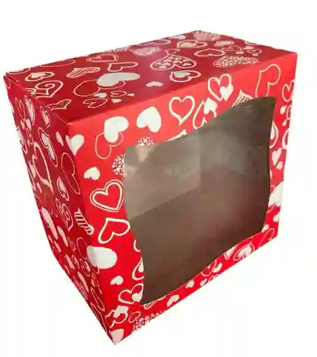 Cajas Cartón 18x18 X 11 Con Ventana