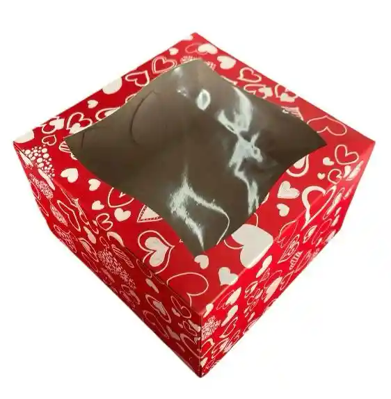 Cajas Cartón 18x18 X 11 Con Ventana