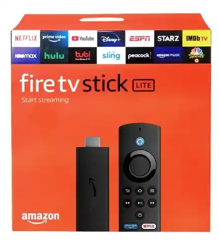 Amazon Fire Tv Stick Lite Control Por Voz Alexa Fhd 1080p Color Negro Tipo De Control Remoto De Voz