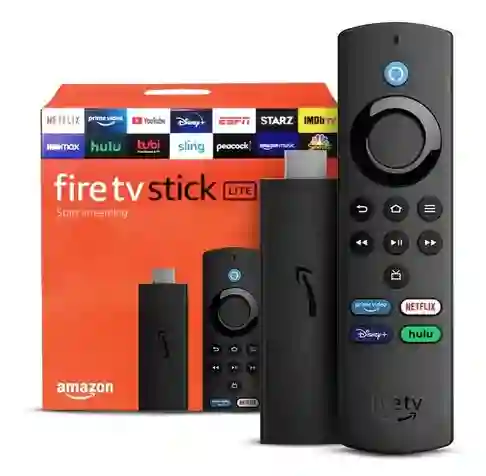 Amazon Fire Tv Stick Lite Control Por Voz Alexa Fhd 1080p Color Negro Tipo De Control Remoto De Voz
