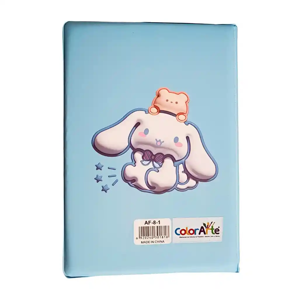 Agenda Anime Cinnamoroll Diario Multicolor Niñas