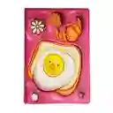 Agenda Anime Comida Rapida Diario Portable Multicolor Unisex