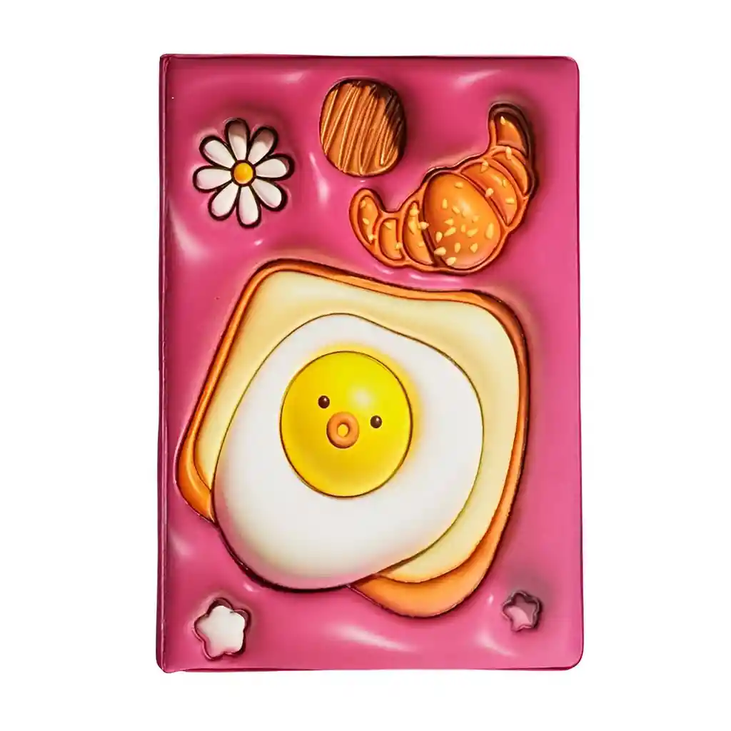 Agenda Anime Comida Rapida Diario Portable Multicolor Unisex