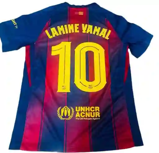 Camiseta Barcelona Lamine Yamal 10 Talla S