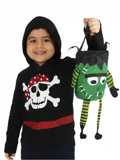Bolsa Para Recoger Dulces Frankenstein Monstruo Halloween