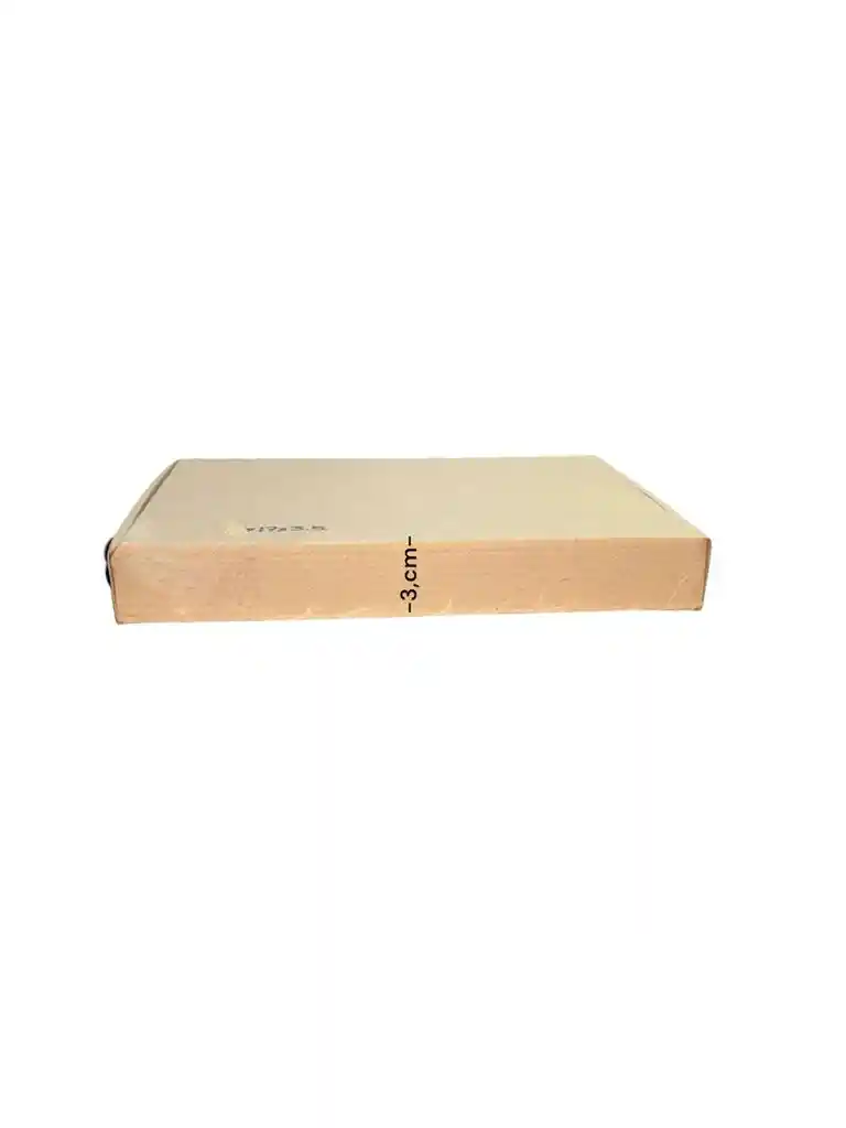 Caja En Carton Microcorrugado 27x17x3cm Plegable