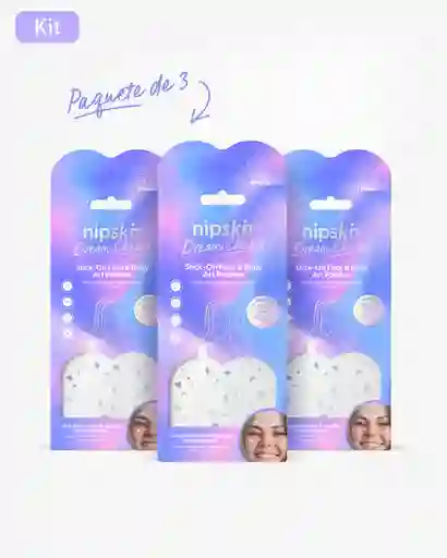 Kit X3 Calcomanías Holográficas Para Rostro Y Cuerpo, Dream Chaser – Nipskin®