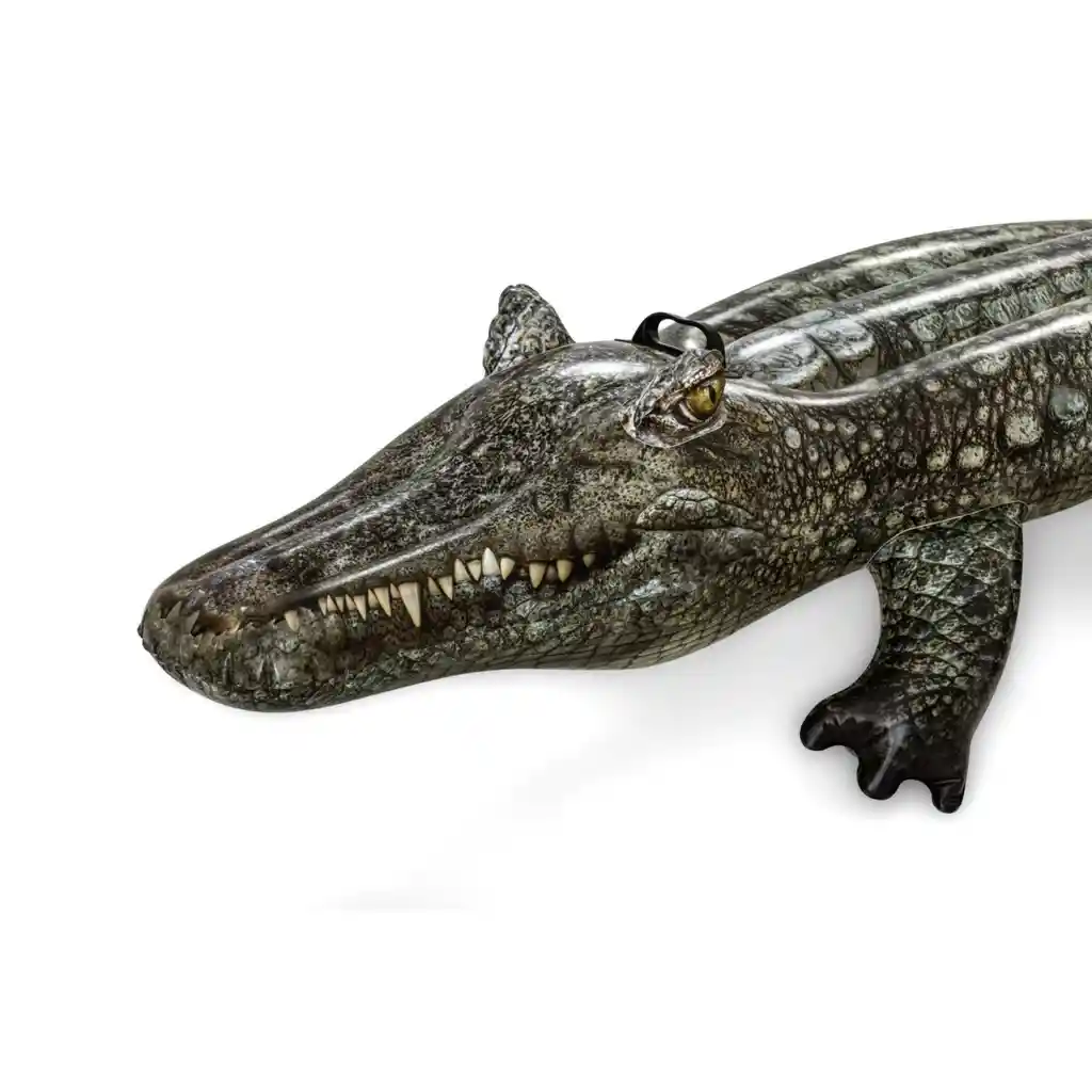 Flotador Cocodrilo Para Montar